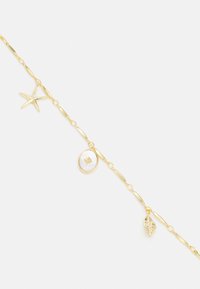 Orelia MULTI CHARM NECKLACE - Κολιέ - pale gold-coloured