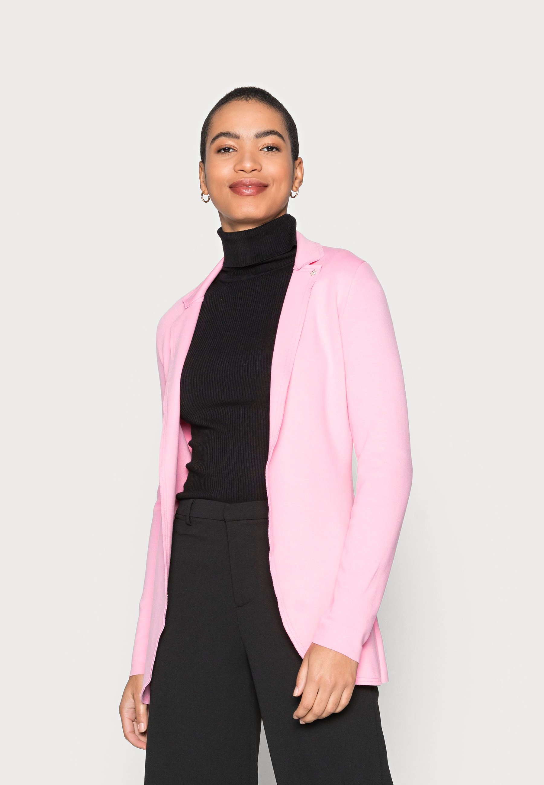 bubblegum pink blazer