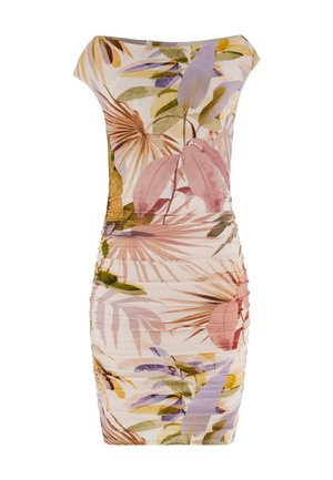 Guess, BEDRUCKTES MINI DRESS - Robe en jersey - blumenmuster
