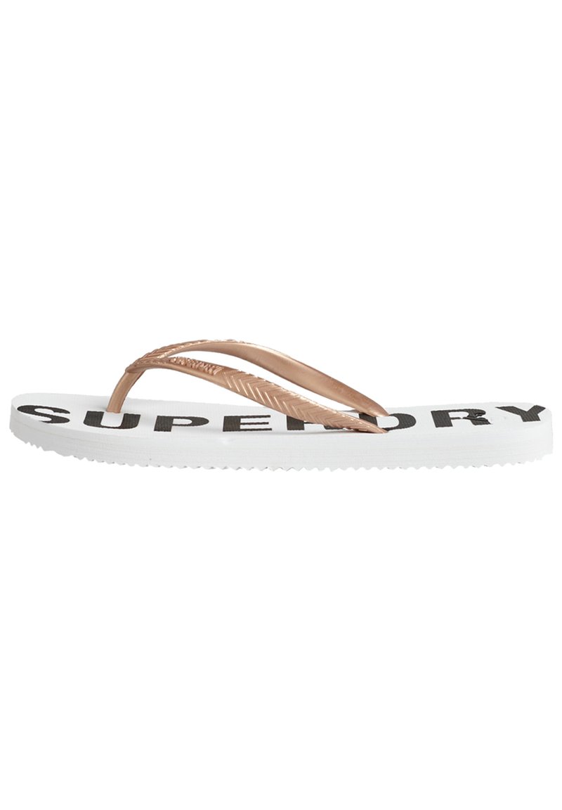 Superdry & Co Teensandalen roségoudkleurig Superdry & Co Teensandalen roségoudkleurig