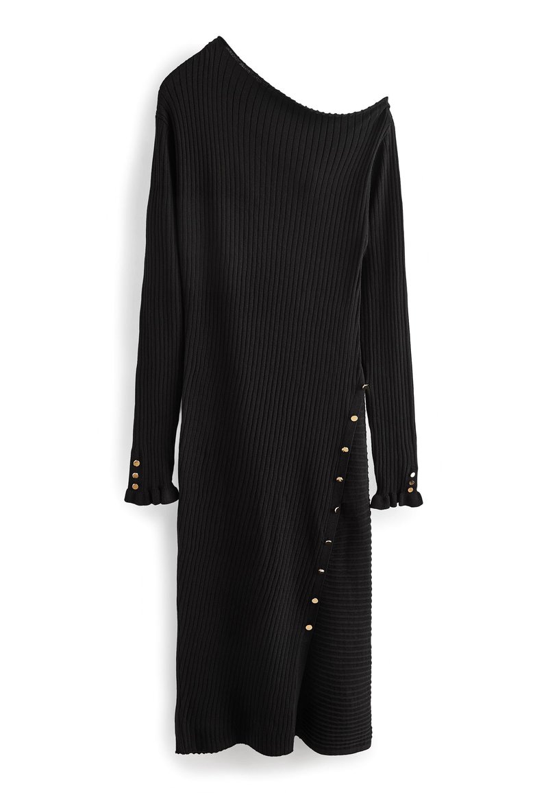 Next Gebreide jurk zwart Next Gebreide jurk zwart