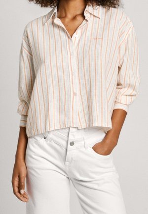 Overhemdblouse - orange