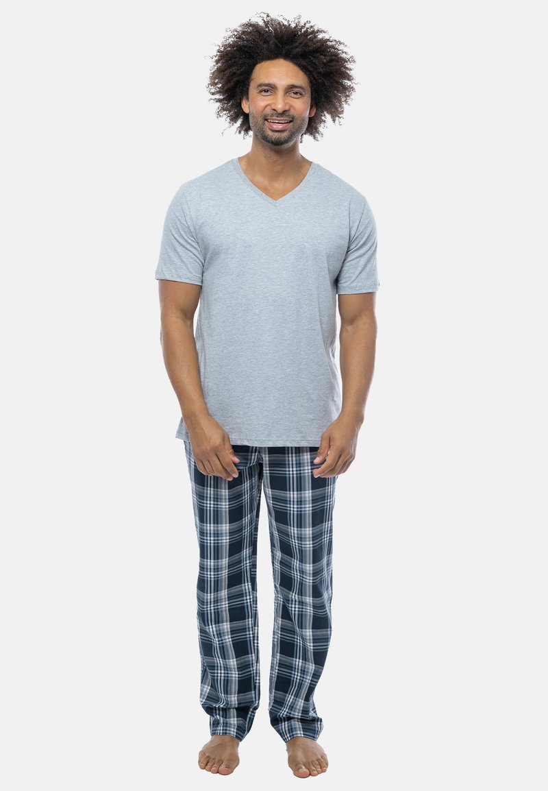 Pigiama Uomo Schiesser – Maglietta A Maniche Corte, Collezione Uncover Spring, Bianco - 2