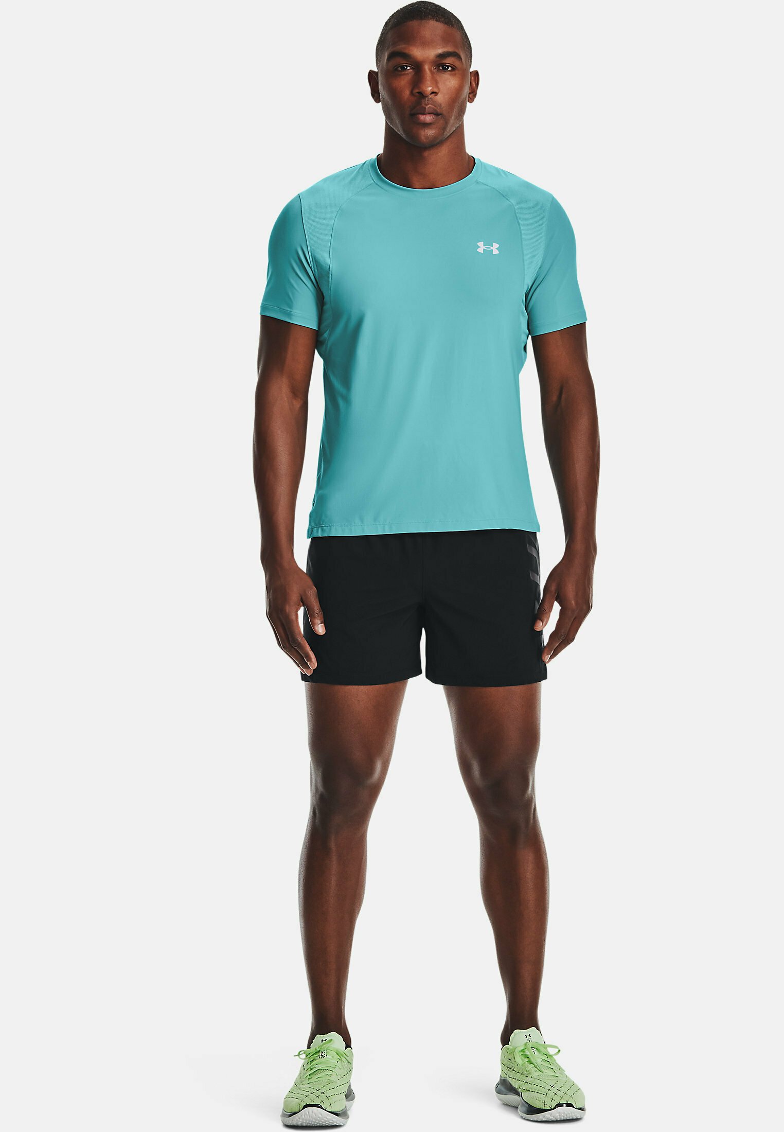 Under Armour SPEEDPOCKET - Pantalón corto de deporte - black/negro -  Zalando.es