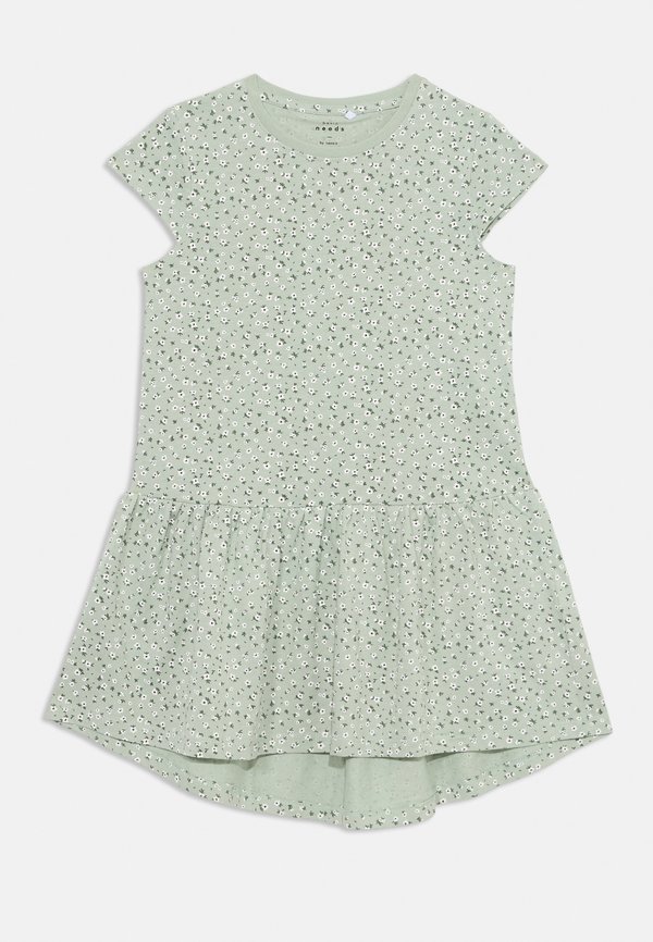 NKFVIGGA DRESS 2 PACK - Jersey dress - aqua gray3