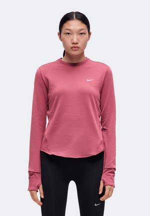 Nike Performance, SWIFT MIDLAYER - Блуза с дълги ръкави - pink smoke