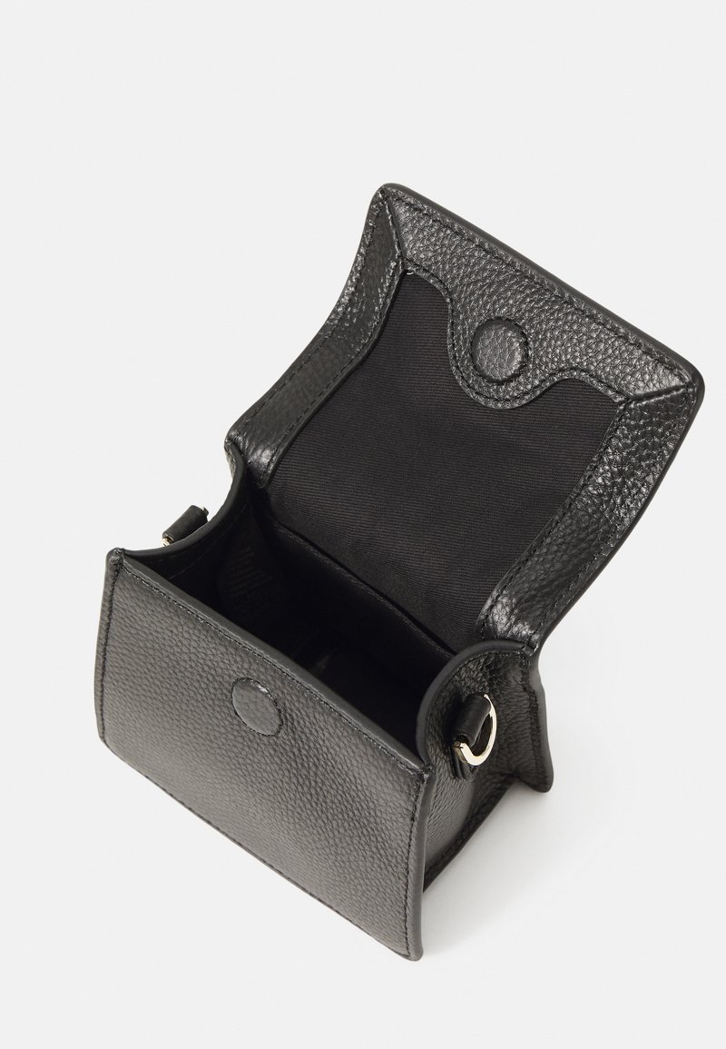 Sac Ted Baker Cuir Marron/noir - Sangle Réglable, Neuf Avec étiquettes