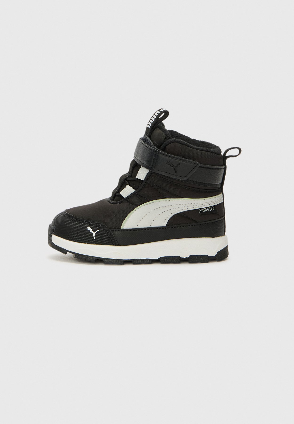 PUMA EVOLVE PURETEX UNISEX - Winter boots black/ash gray/puma white