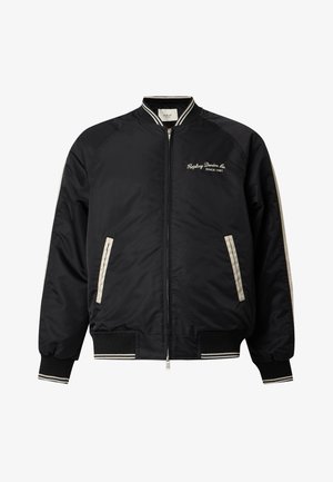 Replay, LOGO VARSITY JACKET - Giubbotto bomber - black