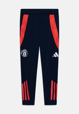 MANCHESTER UNITED TIRO 24 PANTS KIDS - Club wear - night indigo/bright red