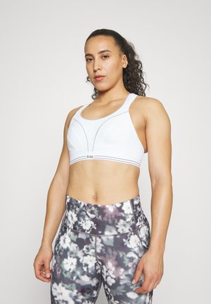 ULTIMATE RUN BRA - High support sports bra - white