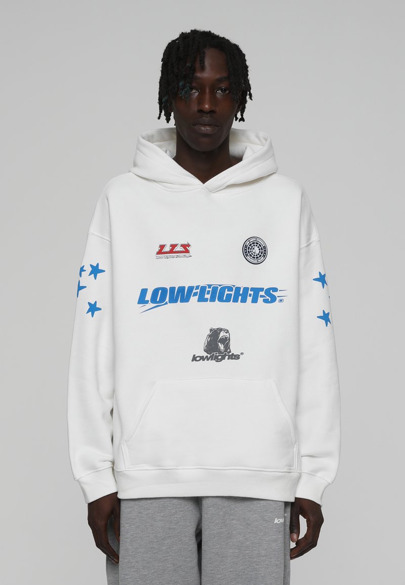 LOW LIGHTS STUDIOS® ARCTIC RACER HOODIE UNISEX - Hoodie - ecru/crème ...