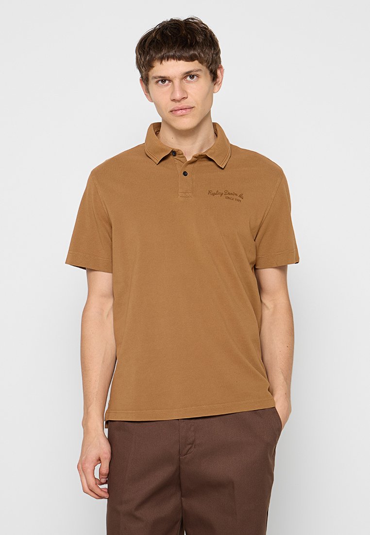 Replay Poloshirt cognac