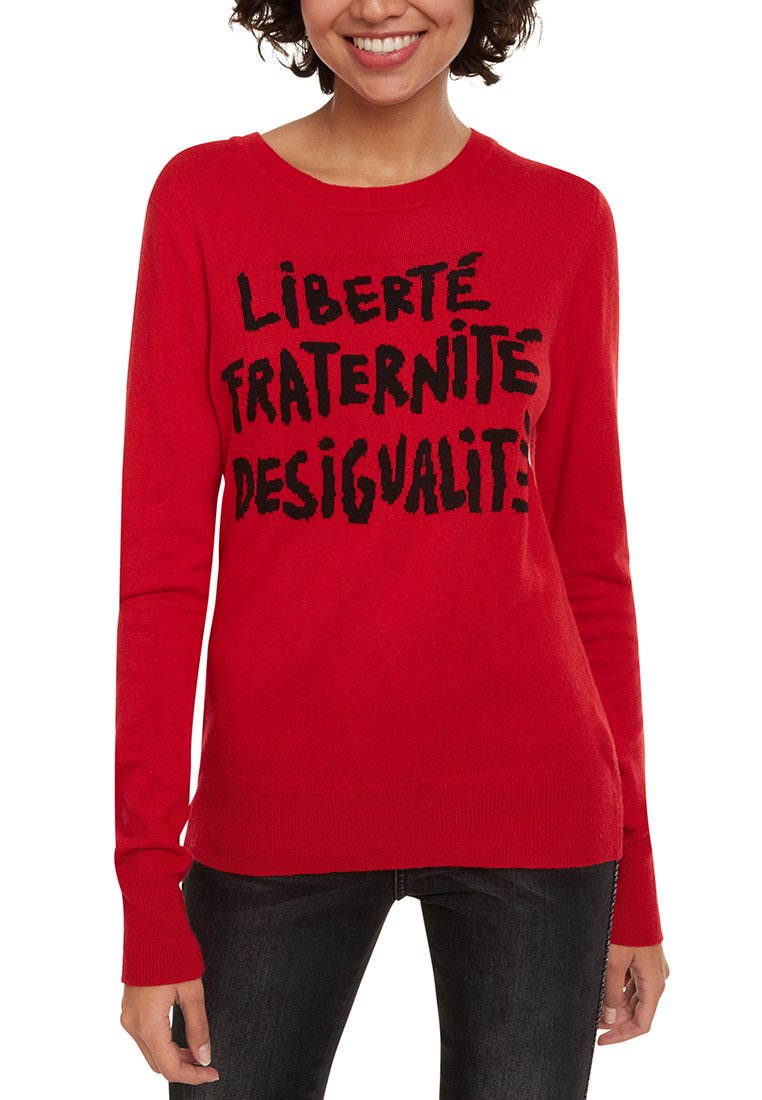 Desigual Trui rood