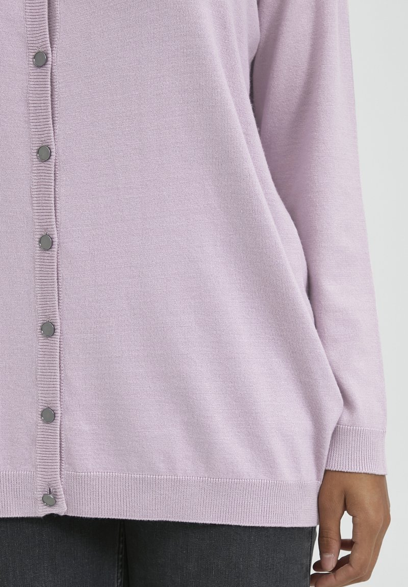 Damen Strickjacken | PULZ PZSARA BOX Strickjacke lavenderfrostmelange/lila - MS02570 Damen Strickjacken | PULZ PZSARA BOX Strickjacke lavenderfrostmelange/lila - MS02570