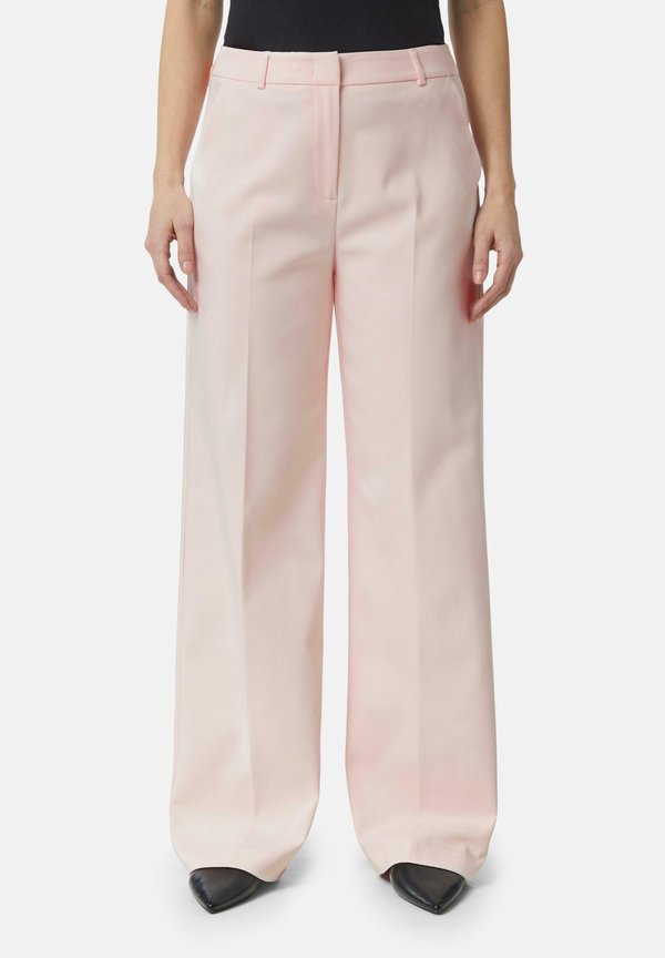 Stoffhose - perlmuttrosa