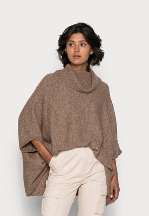 ONLSTAY ROLLNECK - Poncho - lion