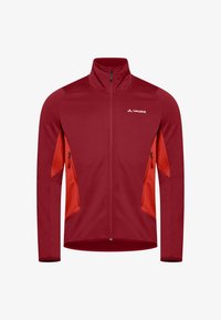 Ausgewählt, carmine glowing red