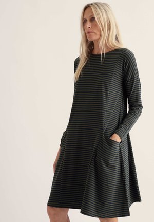 Seasalt Cornwall, SEASALT CORNWALL MILL POOL DRESS - T-Shirt Dress - green - pellitras maritime nori