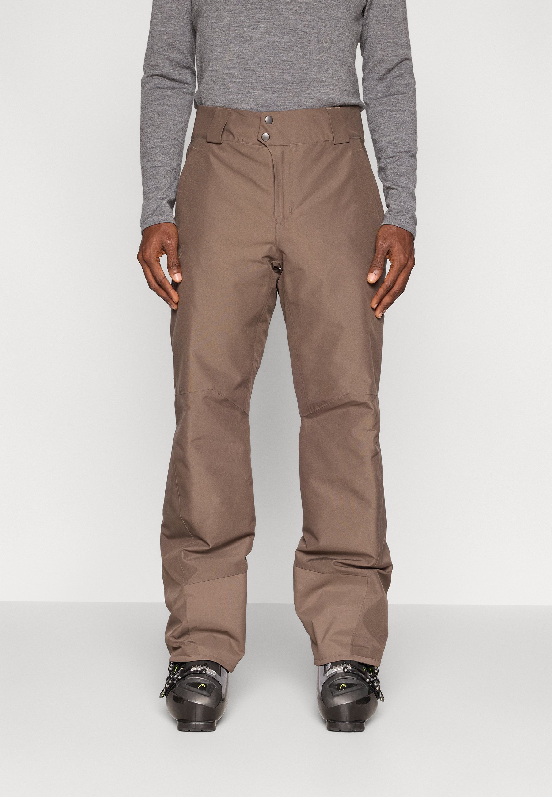 Patagonia INSULATED POWDER TOWN PANTS - Ski pants - marlow brown