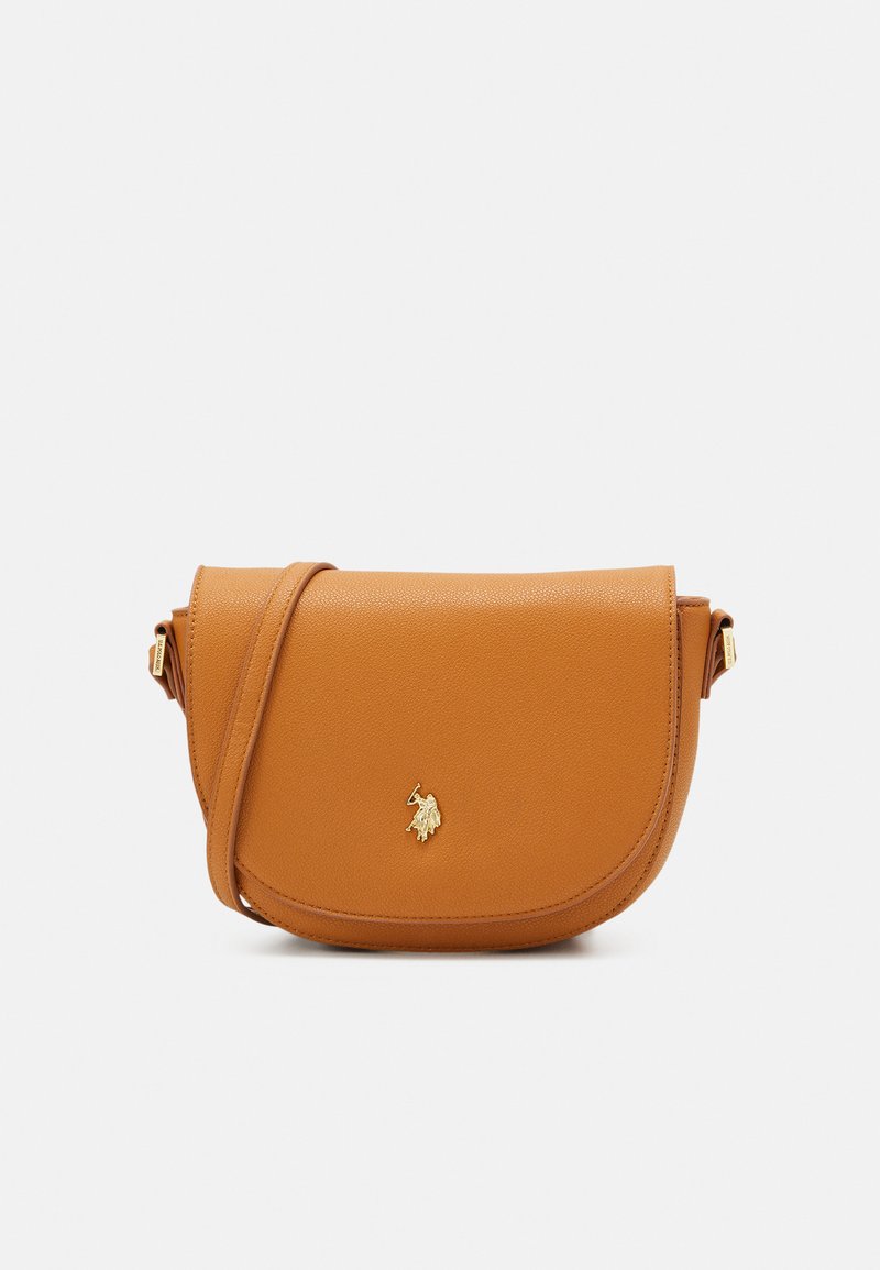 U.S. Polo Assn. NEW JONES FLAP CROSSBODY Across body bag beige