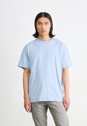 Carhartt WIP, DUSTER SCRIPT - Basic T-shirt - misty sky