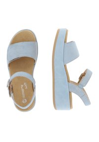 Remonte Wedge sandals - blau