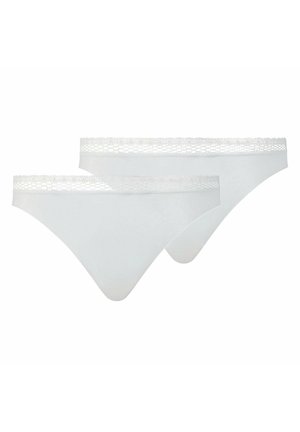 2ER PACK - COZY CHIC UNSICHTBAR ATMUNGSAKTIV - Thong - weiß