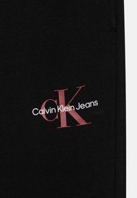Calvin Klein Jeans MONOGRAM LOGO PANTS UNISEX - Treningo apatinė dalis - black