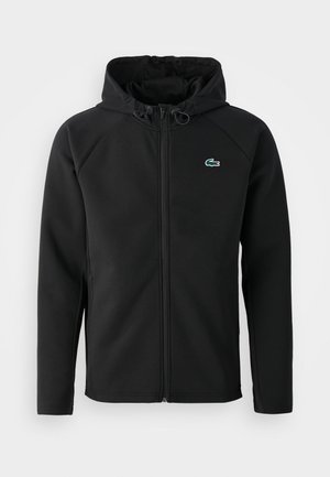 Lacoste Sport JACKET HOODED CLASSIC - Training jacket - black