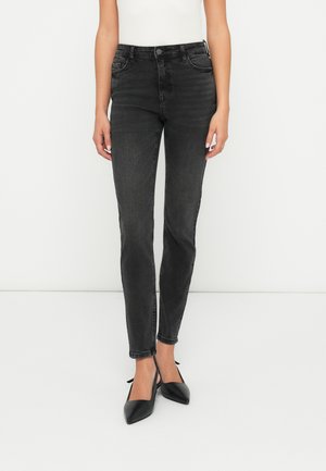 JDYFINA - Ļoti pieguloši džinsi - dark grey denim