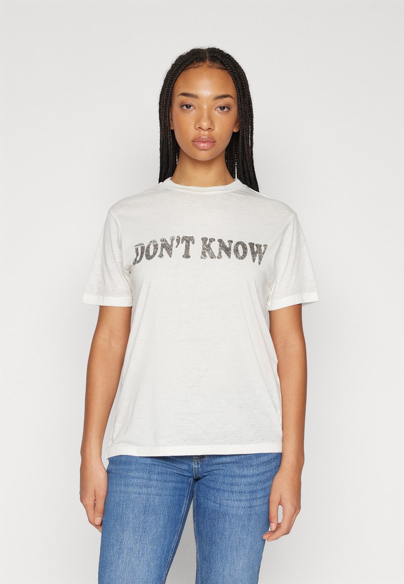 BDG Urban Outfitters BOYFRIEND Tshirts med print offwhite Zalando.no