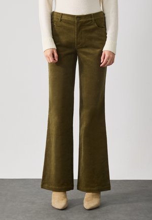 Stoffhose - dark green