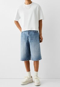 Bershka Szorty jeansowe