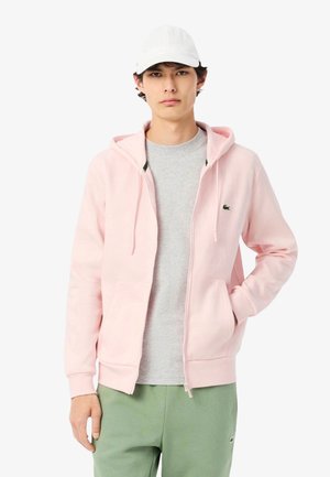 Lacoste, Sweater met rits - rose pale