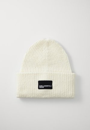 PATCH LONG BEANIE UNISEX - Beanie - off white