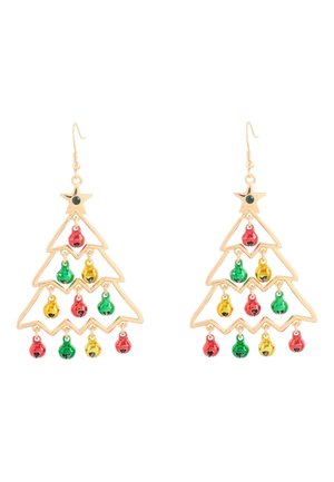 Next, CHRISTMAS TREE DROP - Ohrringe - gold tone