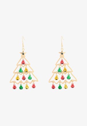 Next, CHRISTMAS TREE DROP - Ohrringe - gold tone