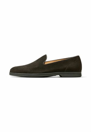 BRÄNNÖ - Slip-ons - dark brown