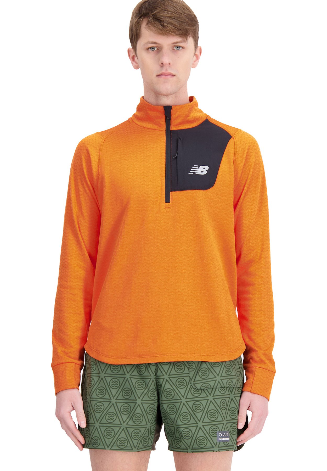 HEAT GRID HALF ZIP