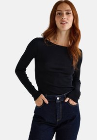 Monoprix MANCHES LONGUES - T-shirt à manches longues - noir