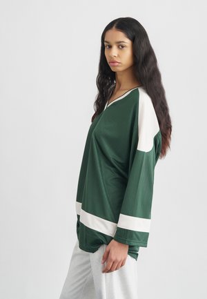 T-shirt à manches longues - fir/chalk