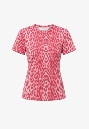 OH APRIL, JOY SLIM FIT T-SHIRT - T-shirts print - leo raspberry