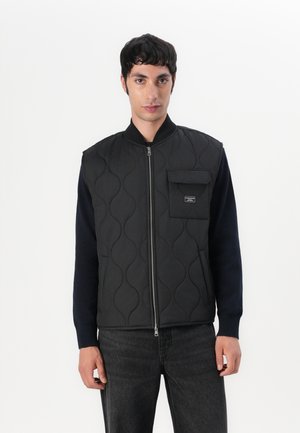 Guess Jeans Waistcoat - jet black