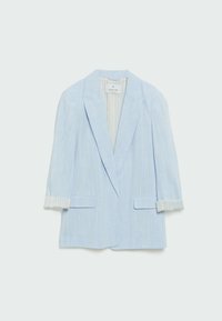 Stradivarius Manteau court - light blue