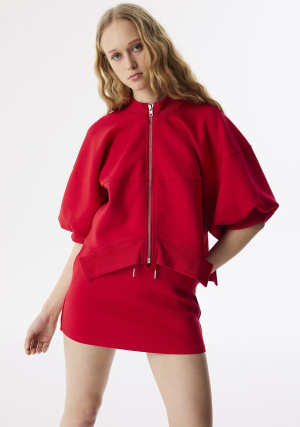 BALLOON SLEEVE - Sweatjacke