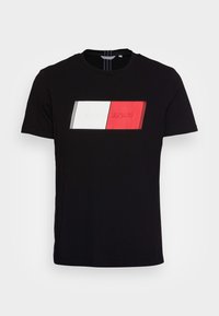 T-shirt estampada - black