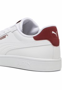 Puma SMASH 3.0 UNISEX - Zapatillas - white-intense red
