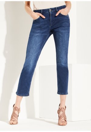 Slim fit jeans - rinsed denim