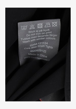 Swedemount CORE BIKE - Šortai - black black